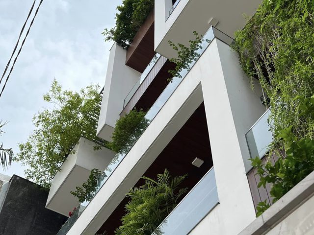 Biệt thự phố 13mx22m phong cách hiện đại