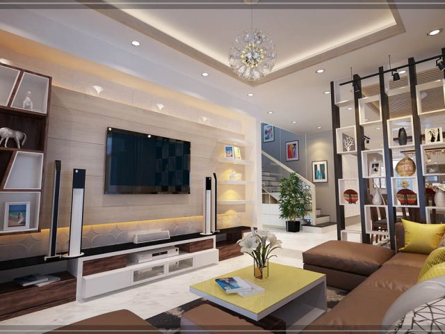 Nhà phố 4x18m - Phối cảnh thiết kế 5