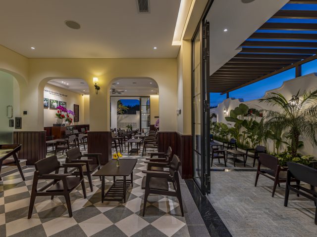 Cafe sân vườn - Ảnh hoàn thiện thực tế 3
