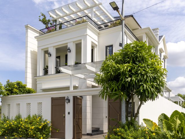 Thiết kế và thi công trọn gói biệt thự 10x25m 3 tầng - Ảnh hoàn thiện thực tế 2
