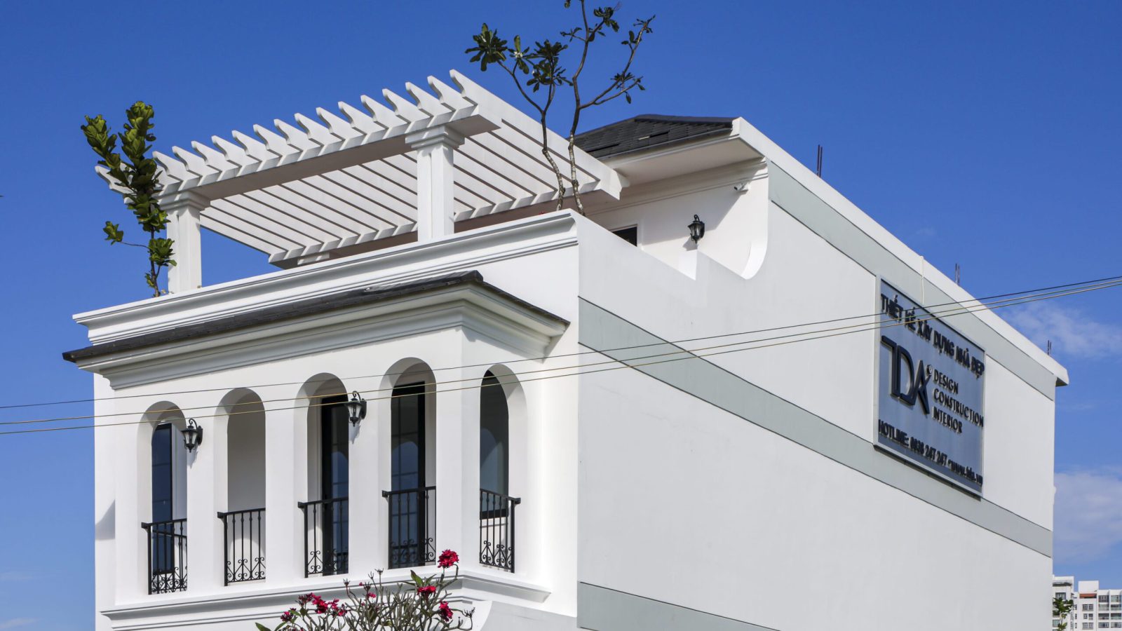 Thiết kế và thi công trọn gói biệt thự 10x25m 3 tầng tại khu dân cư Thái Sơn - Ảnh hoàn thiện thực tế 4