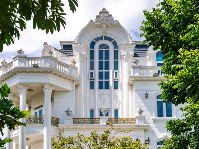 Biệt thự cổ điển - Ảnh hoàn thiện thực tế 3
