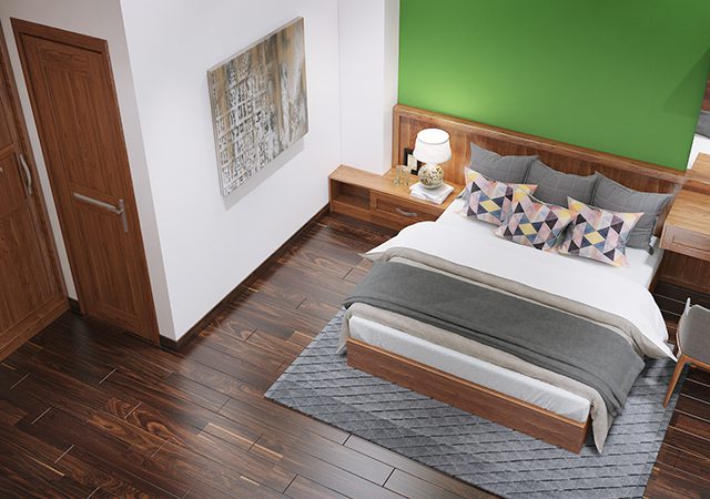 Thiết kế nhà phố 2 tầng diện tích 7x20m - Phối cảnh thiết kế 3
