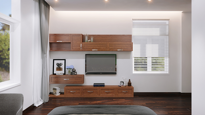 Thiết kế nhà phố 2 tầng diện tích 7x20m - Phối cảnh thiết kế 4