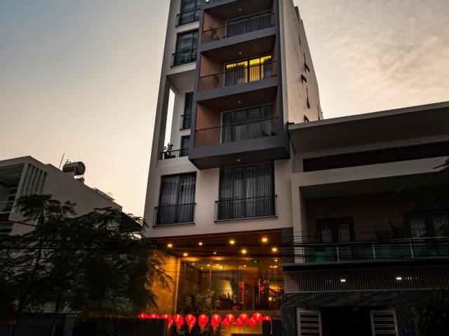 Thiết kế thi công khách sạn 10×30 8 tầng - Ảnh hoàn thiện thực tế 2