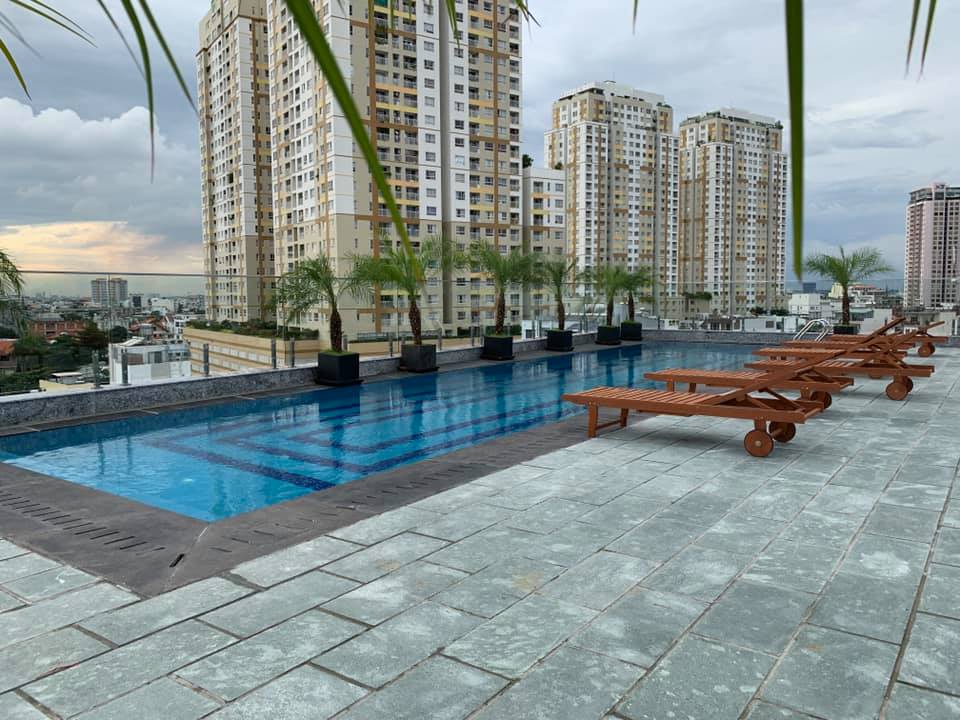Căn hộ dịch vụ cao cấp tại Thảo Điền, 11.000m² sàn - hồ bơi trên tầng mái