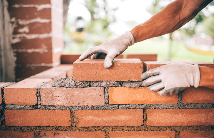 Gạch dùng để xây dựng phần thô của một ngôi nhà