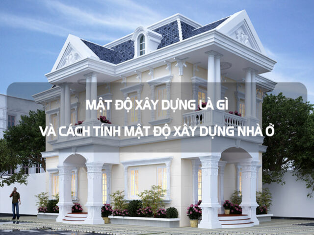 Cách tính mật độ xây dựng